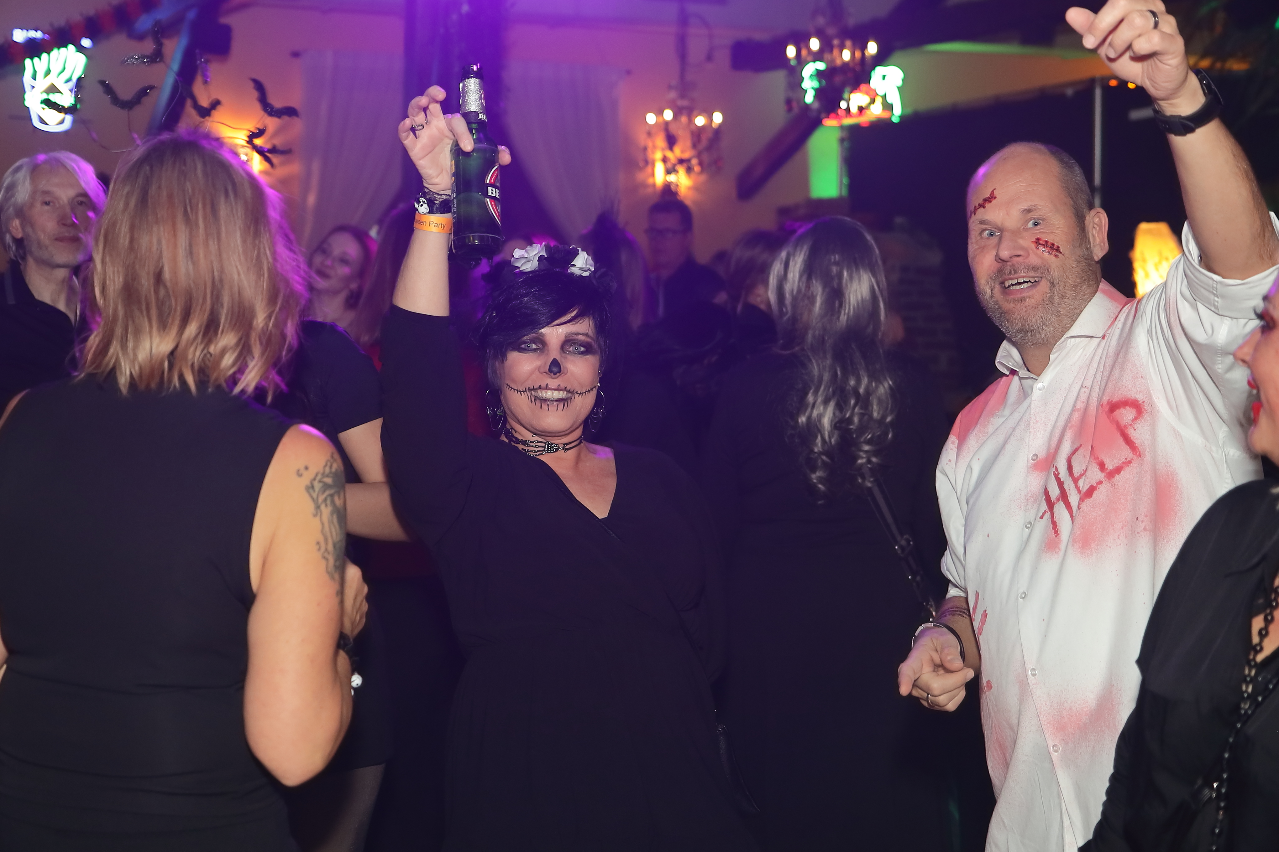 Tanzfl&auml;che Halloween Party